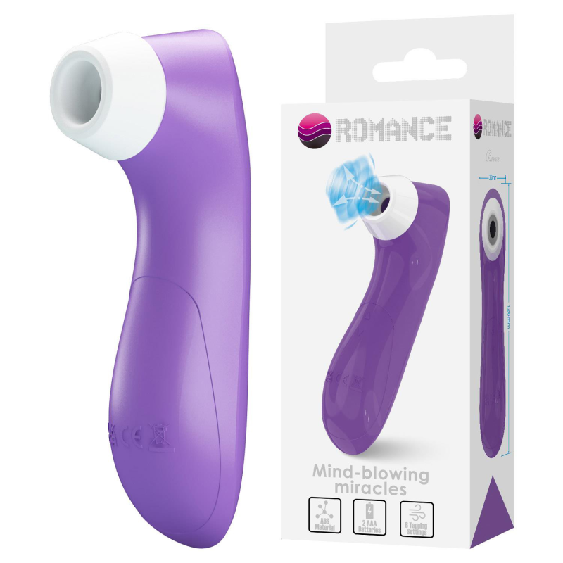 Вакуумний стимулятор Romance Sucking Pleasure Stimulator Breeze Purple Вакуумний стимулятор Romance Sucking Pleasure Stimulator Breeze Purple