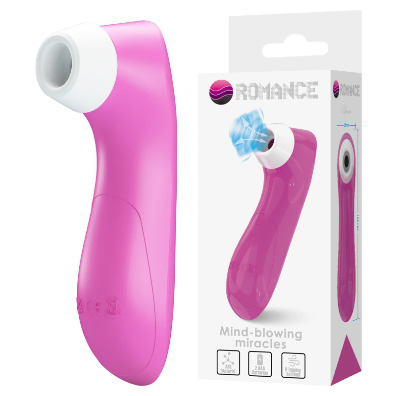 Вакуумний стимулятор Romance Sucking Pleasure Stimulator Breeze Pink