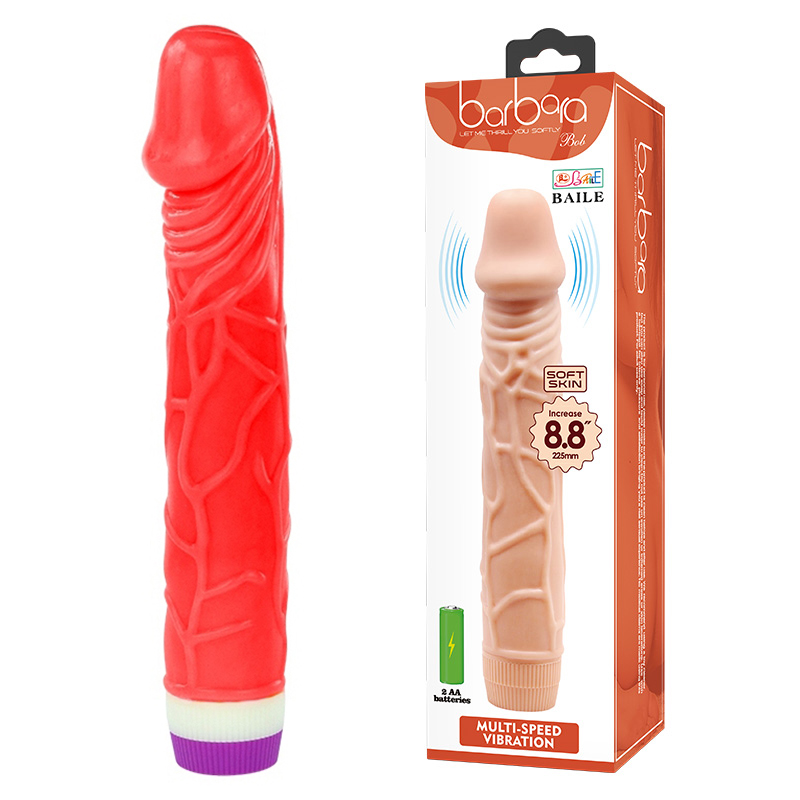 Вібратор - Barbara Bob Vibrator 8,8" Red