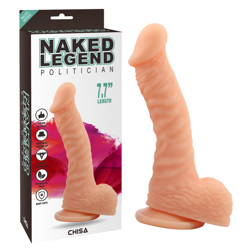 Фалоімітатор - Naked Legend Politician 7.7" Flesh