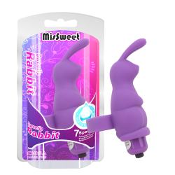 Насадка на палець - MisSweet Sweetie Rabbit Finger Vibrator Purple Насадка на палець - MisSweet Sweetie Rabbit Finger Vibrator Purple