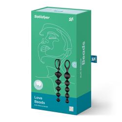 Анальний стимулятор Satisfyer Beads Black чорний