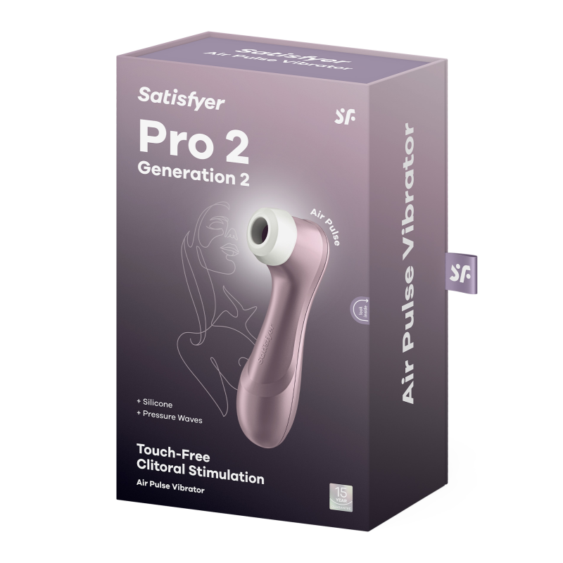 Вакуумний кліторальний стимулятор - Satisfyer Pro 2 Violet
