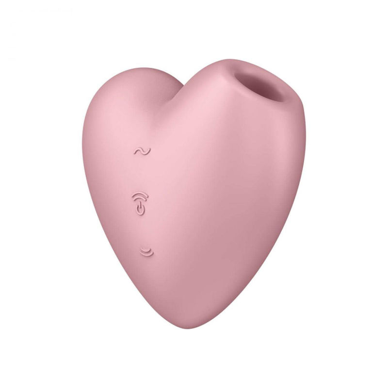 Вакуумний стимулятор Satisfyer Cutie Heart Light Red Вакуумний стимулятор Satisfyer Cutie Heart Light Red