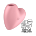 Вакуумний стимулятор Satisfyer Cutie Heart Light Red Вакуумний стимулятор Satisfyer Cutie Heart Light Red