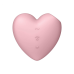 Вакуумний стимулятор Satisfyer Cutie Heart Light Red Вакуумний стимулятор Satisfyer Cutie Heart Light Red