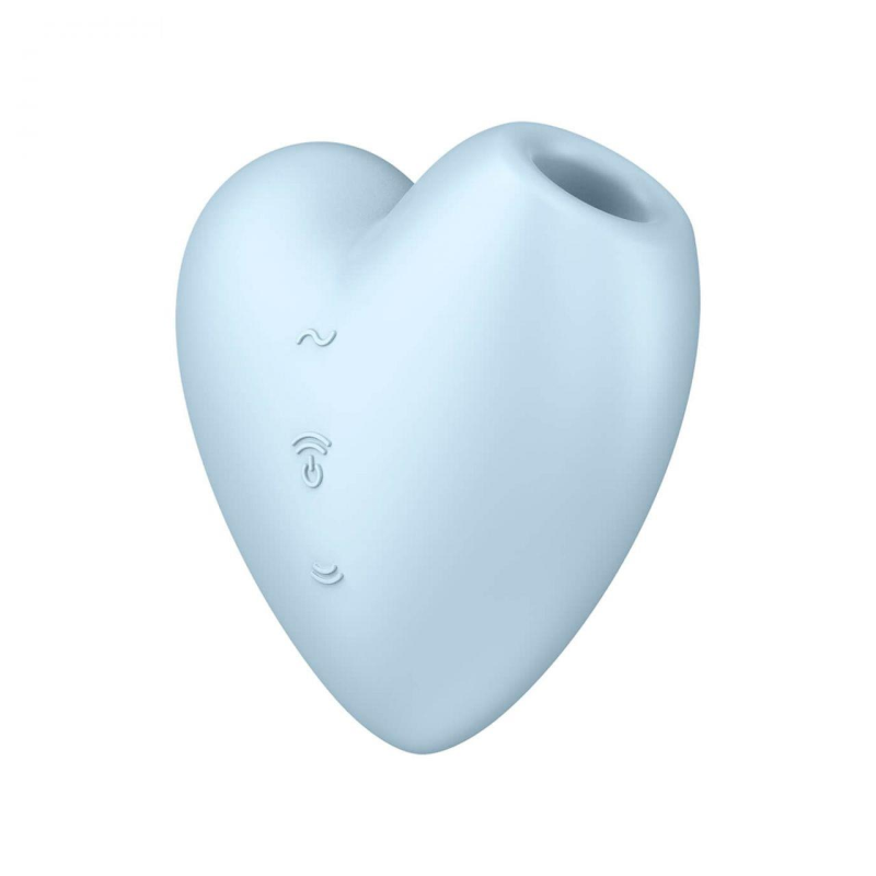 Вакуумний стимулятор - Satisfyer Cutie Heart Blue