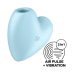 Вакуумний стимулятор - Satisfyer Cutie Heart Blue