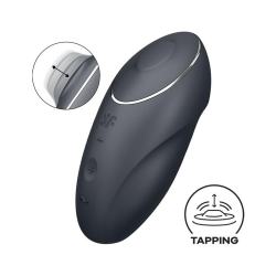 Кліторальний стимулятор - Satisfyer Tap & Climax 1 Grey