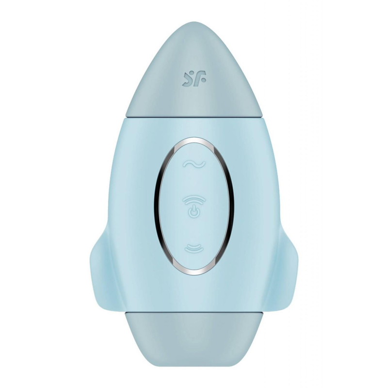 Вакуумний стимулятор - Satisfyer Mission Control Blue