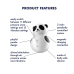 Вакуумний стимулятор - Satisfyer Pocket Panda