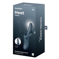Вібратор - Satisfyer Heat Flex 4 Grey