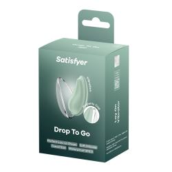 Вібратор Satisfyer Drop To Go м'ятний