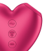 Вакуумний кліторальний стимулятор Satisfyer Cutie Heart малиновий