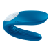 Вібратор для пар Satisfyer Double Whale синій Вібратор для пар Satisfyer Double Whale синій