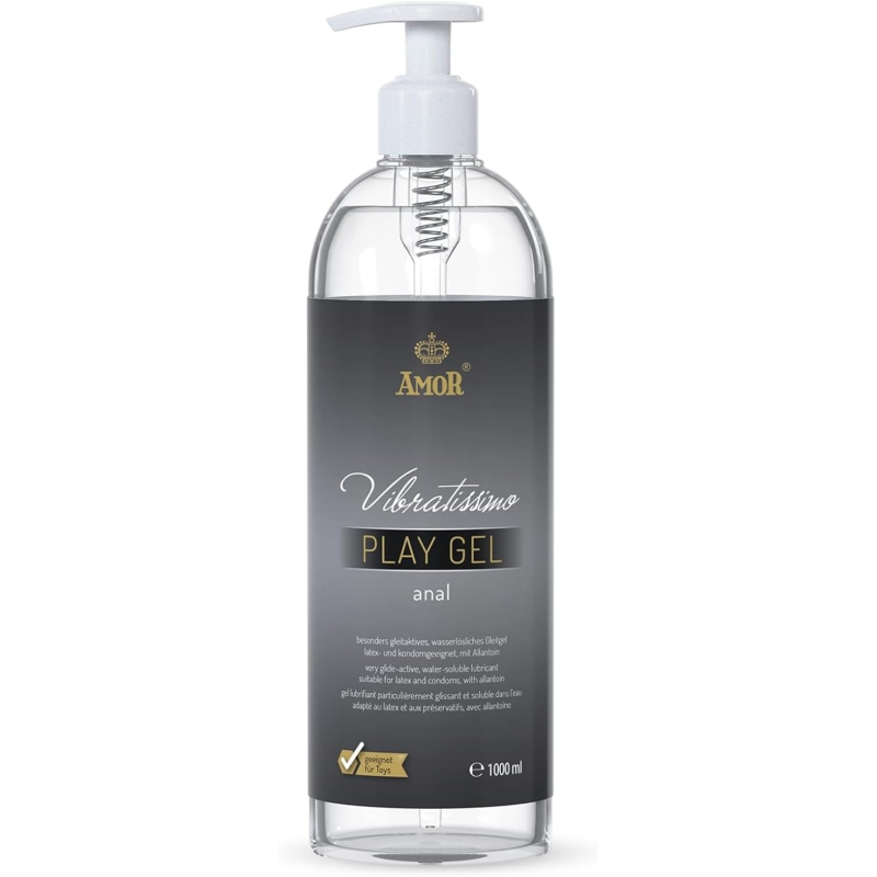 Лубрикант - Vibratissimo Play Gel Anal, 1000 мл