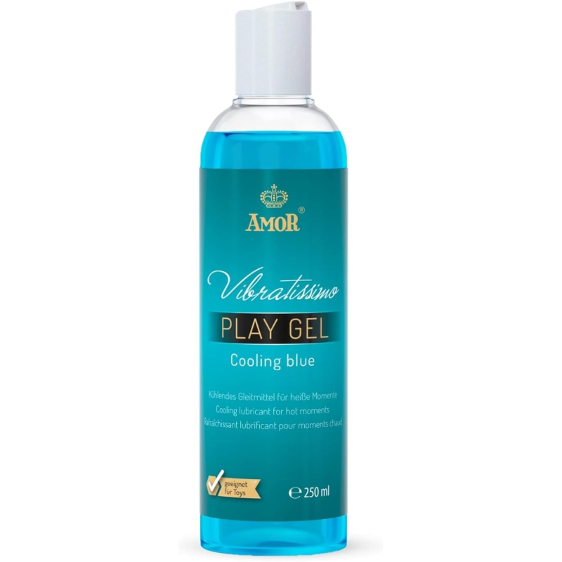 Охолоджуючий лубрикант Amor Vibratissimo Cooling Blue