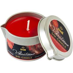 Масажна свічка - Vibratissimo Burning Red, 50 мл