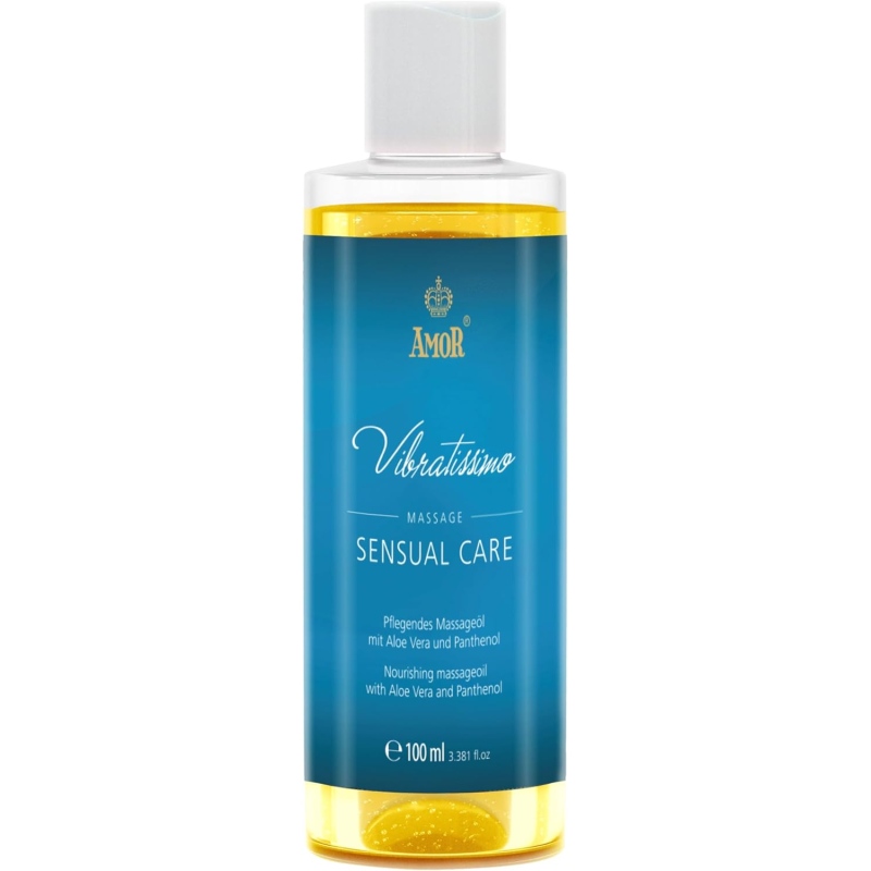 Масажна олія Vibratissimo Sensual Care прозора 100 мл