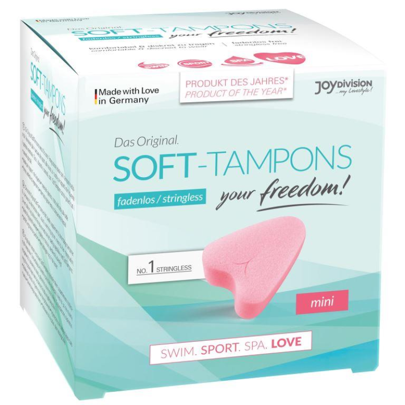 Гігієнічні тампони - Soft-Tampons Mini, 3 шт.