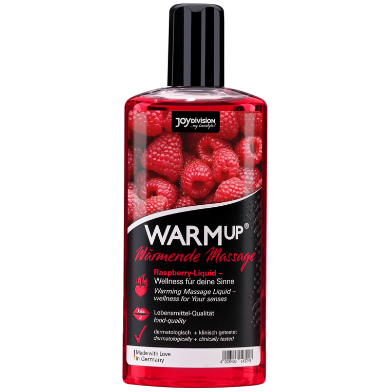 Масажна олійка - WARMuр Raspberry, 150 мл