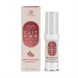 Бальзам для клітора з вібрацією - Secret Play Clit Pwr Mint Chocolate, 15 мл (05.2026)