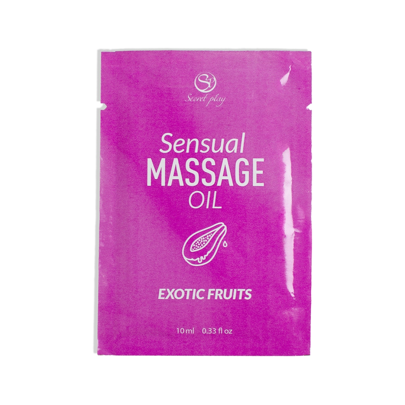 Масажна олійка Exotic Fruits Massage Oil Secret Play 10 мл Масажна олійка Exotic Fruits Massage Oil Secret Play 10 мл