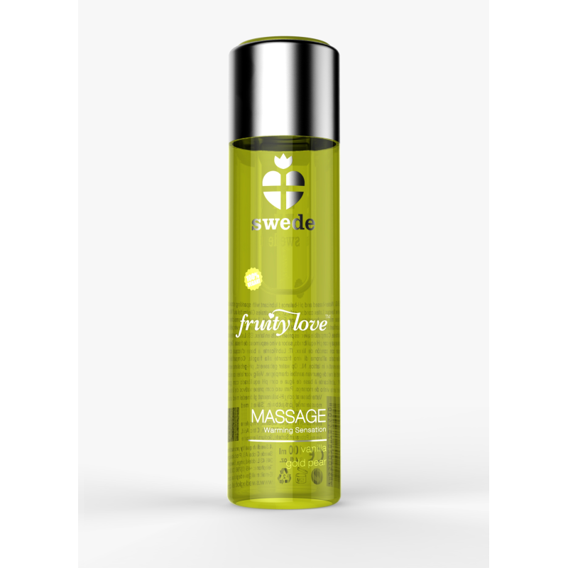 Масажна олія Swede Fruity Love Vanilla Gold Pear 60 мл