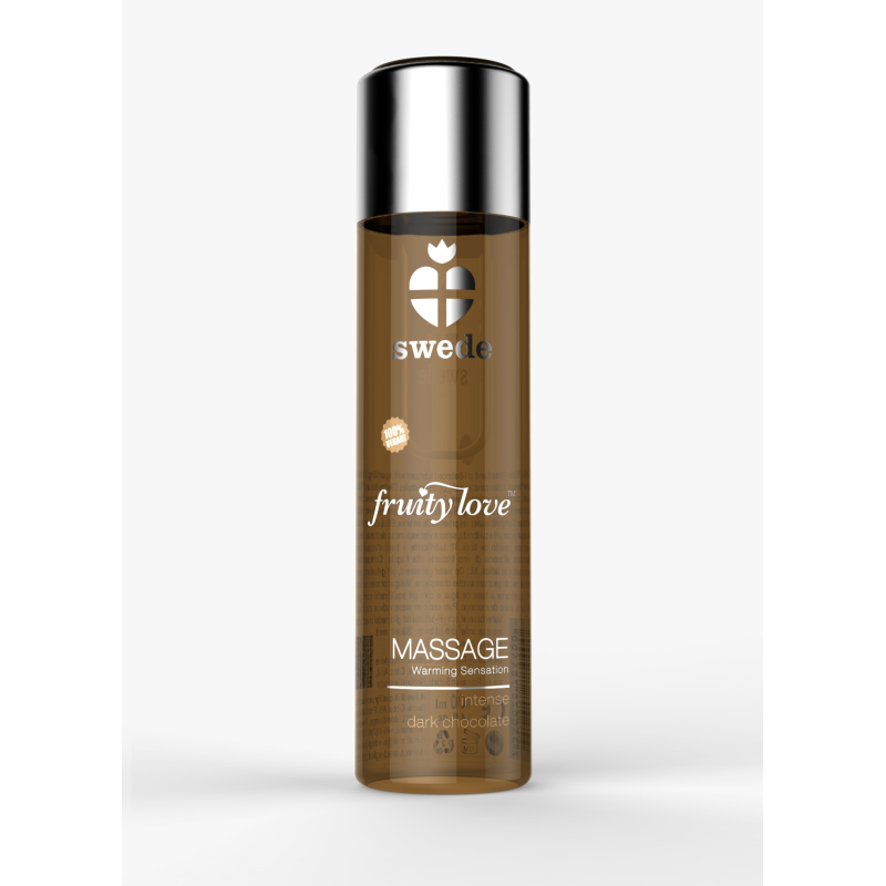 Масажна олія Swede Fruity Love Intense Dark Chocolate 60 мл