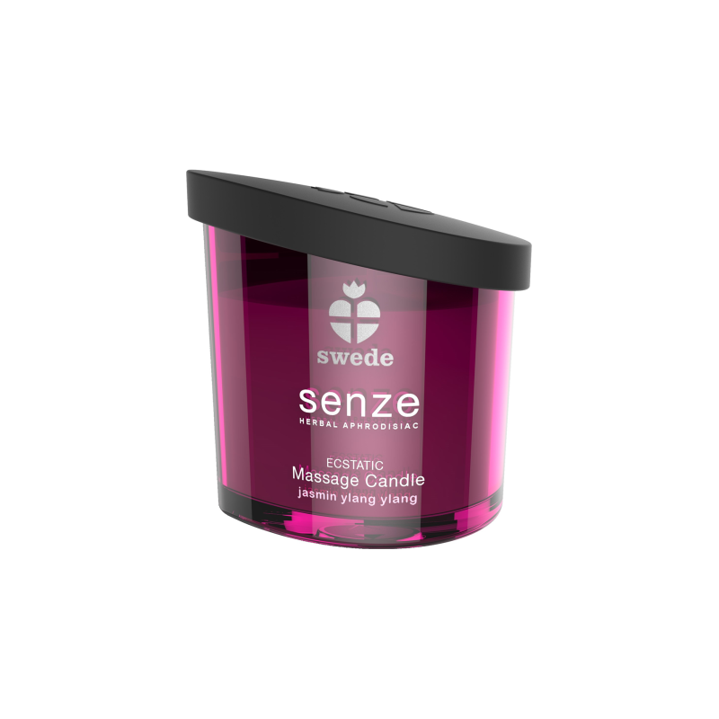 Масажна свічка Swede Senze Ecstatic Jasmine Ylang Ylang 50 мл Масажна свічка Swede Senze Ecstatic Jasmine Ylang Ylang 50 мл