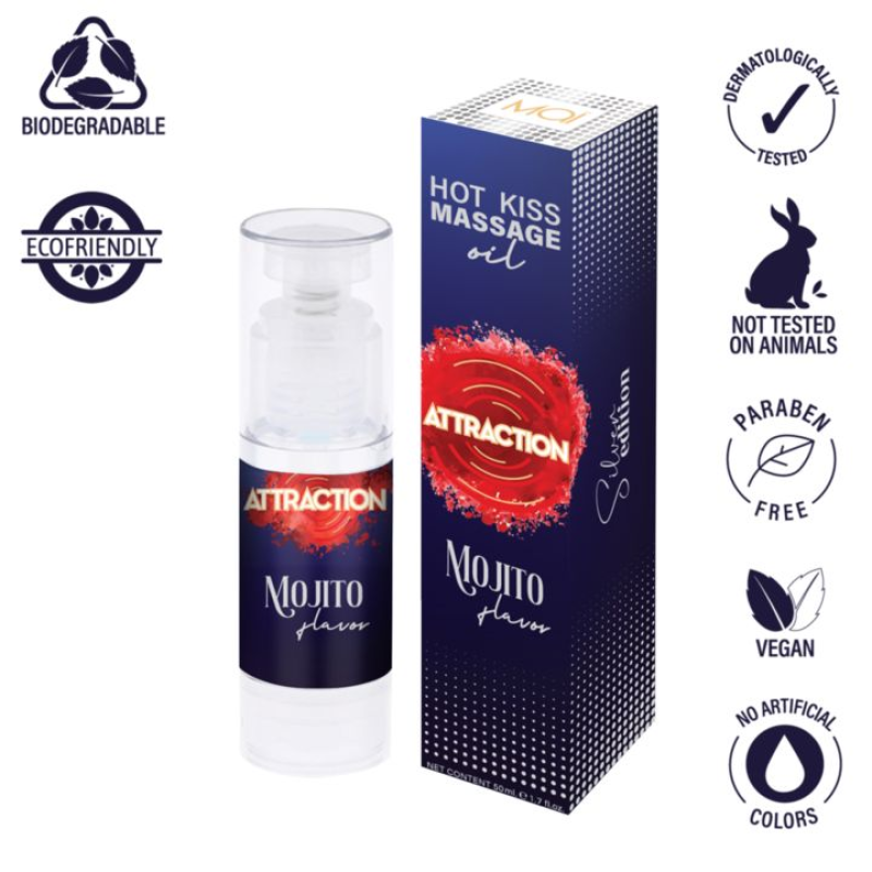 Масажна олія - MAI Attraction Massage Oil Mojito Balm, 50 мл (09.2026)
