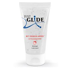 Лубрикант Just Glide Strawberry 50 мл прозорий Лубрикант Just Glide Strawberry 50 мл прозорий