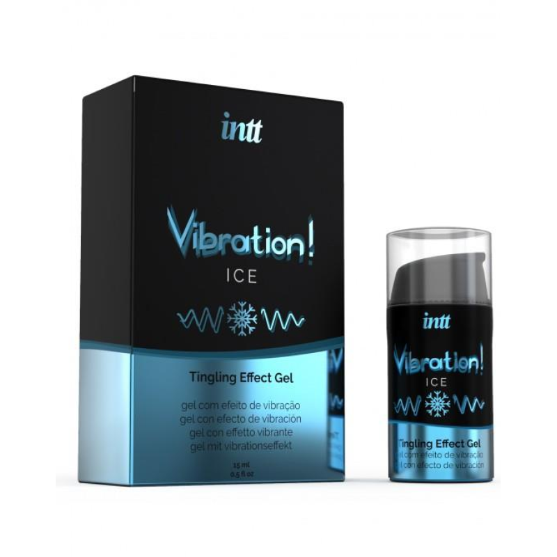 Рідкий вібратор Intt Vibration! Ice прозорий 15 мл Рідкий вібратор Intt Vibration! Ice прозорий 15 мл