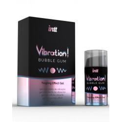 Рідкий вібратор - Intt Vibration! Bubble Gum, 15 мл