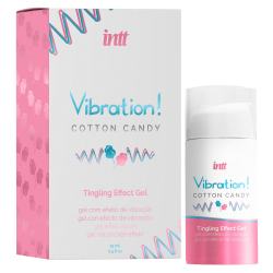 Рідкий вібратор - Intt Vibration! Cotton Candy 15 мл