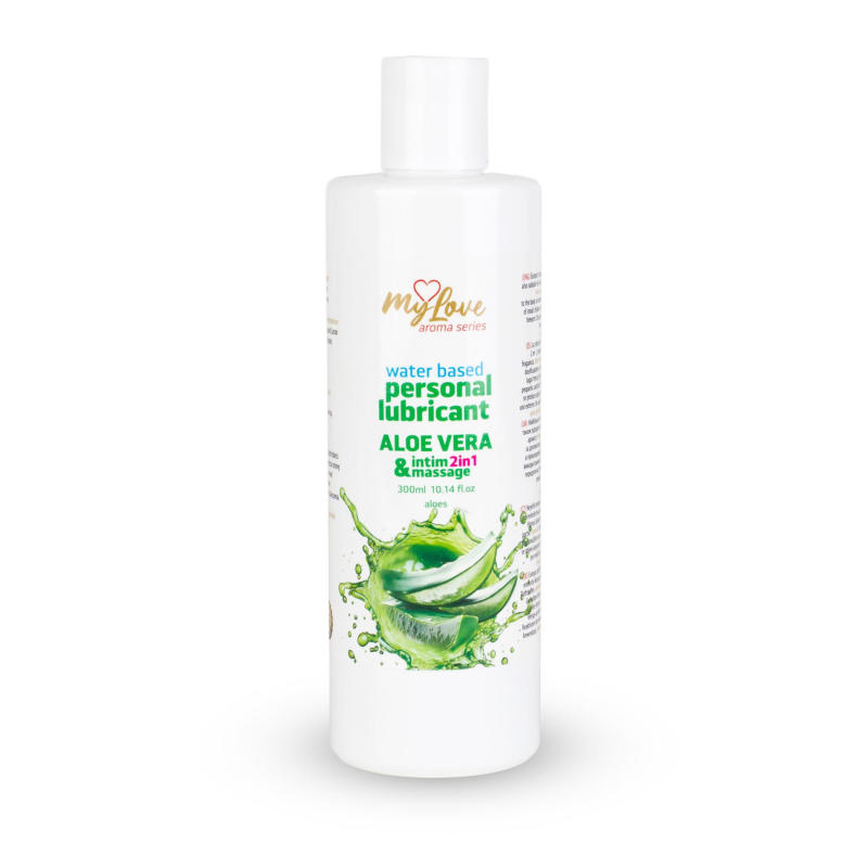 Універсальний лубрикант та масажний гель MyLove Aroma Series з алое вера Універсальний лубрикант та масажний гель MyLove Aroma Series з алое вера