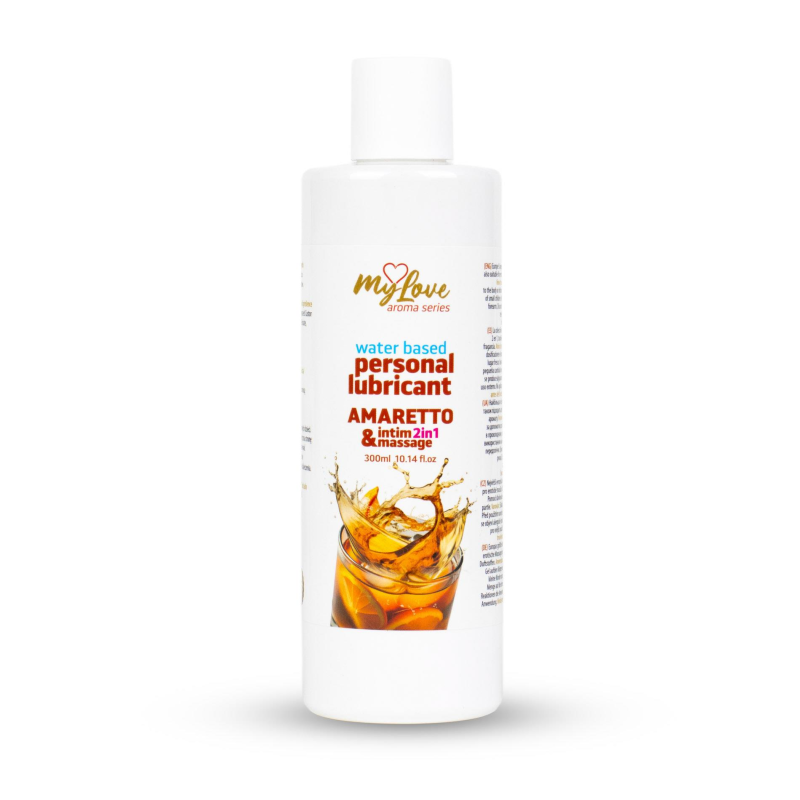 Лубрикант та масажний гель MyLove Aroma Series Amaretto 300 мл Лубрикант та масажний гель MyLove Aroma Series Amaretto 300 мл