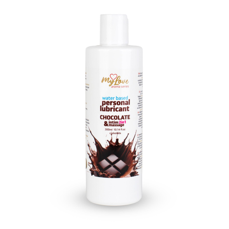 Лубрикант та масажний гель MyLove Aroma Series Chocolate 300 мл