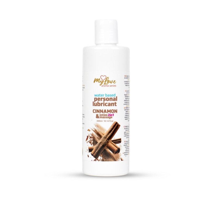 Лубрикант та масажний гель MyLove Aroma Series Cinnamon 300 мл