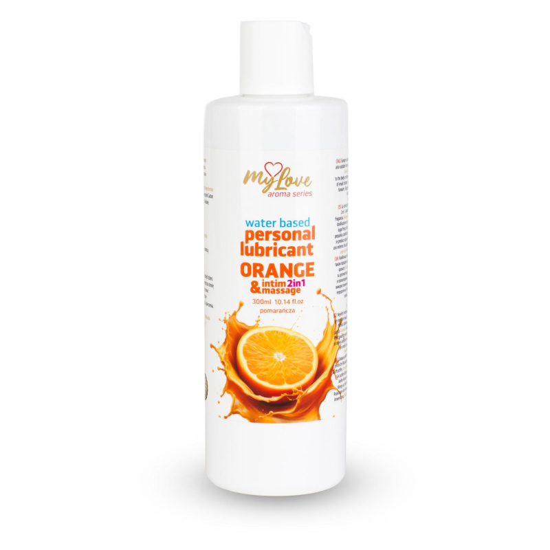Лубрикант та масажний гель MyLove Aroma Series Intim&Massage Orange 300 мл Лубрикант та масажний гель MyLove Aroma Series Intim&Massage Orange 300 мл