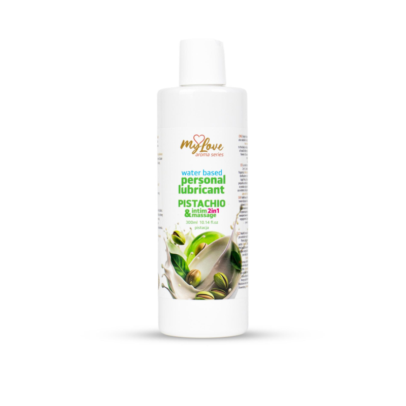 MyLove Aroma Series Pistachio — лубрикант та масажний гель 2в1