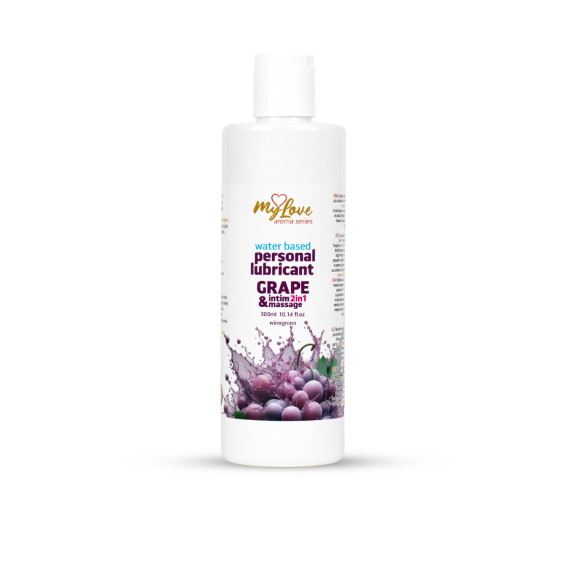 Лубрикант та масажний гель MyLove Aroma Series Grape 300 мл