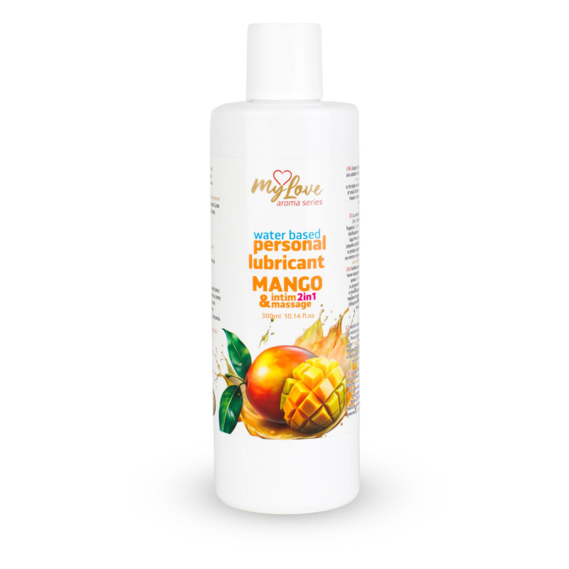 Лубрикант та масажний гель MyLove Aroma Series Mango 2в1