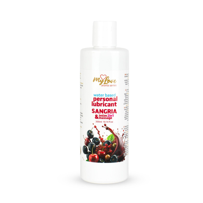 Лубрикант і масажний гель MyLove Aroma Series Sangria 300 мл Лубрикант і масажний гель MyLove Aroma Series Sangria 300 мл