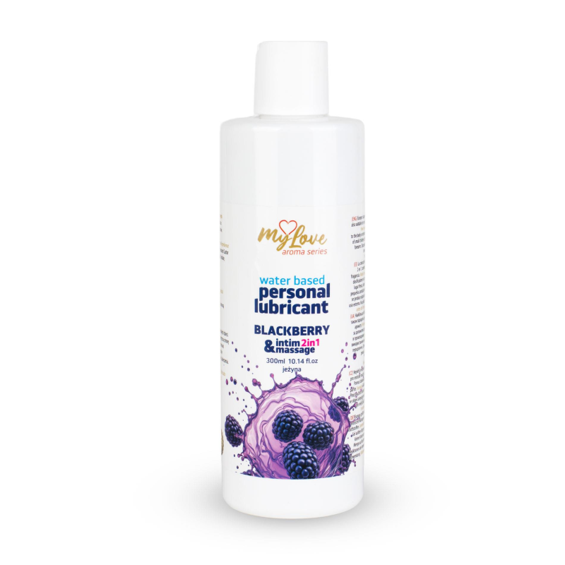 Лубрикант та масажний гель MyLove Aroma Series Blackberry 300 мл