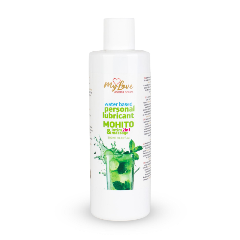 Лубрикант та масажний гель MyLove Aroma Series Intim&Massage Mohito Лубрикант та масажний гель MyLove Aroma Series Intim&Massage Mohito