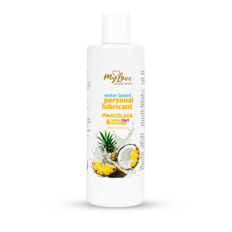 Універсальний лубрикант і масажний гель MyLove Aroma Series Pinacolada 300 мл Універсальний лубрикант і масажний гель MyLove Aroma Series Pinacolada 300 мл