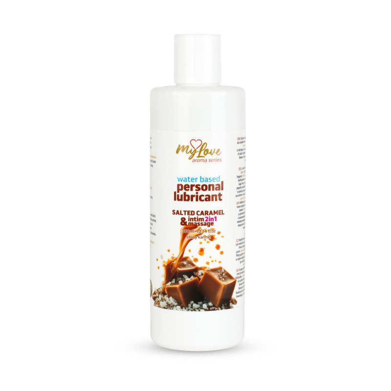 Лубрикант та масажний гель MyLove Aroma Series Salted Caramel 300 мл Лубрикант та масажний гель MyLove Aroma Series Salted Caramel 300 мл