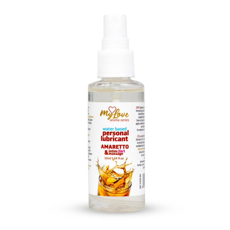 Лубрикант та масажний гель MyLove Aroma Series Amaretto 50 мл Лубрикант та масажний гель MyLove Aroma Series Amaretto 50 мл