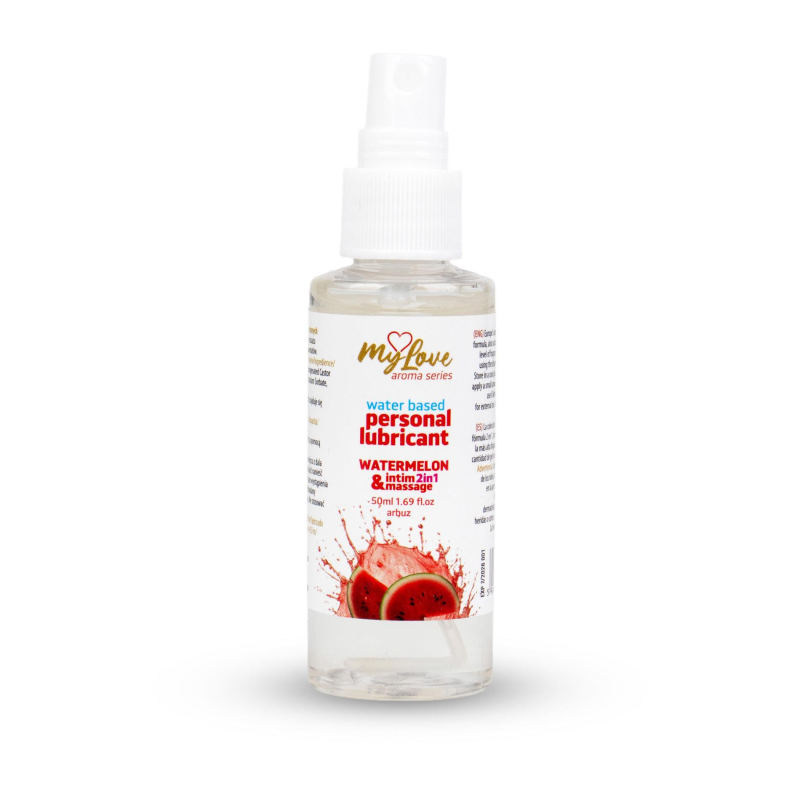 Лубрикант та масажний гель MyLove Aroma Series Watermelon 50 мл Лубрикант та масажний гель MyLove Aroma Series Watermelon 50 мл